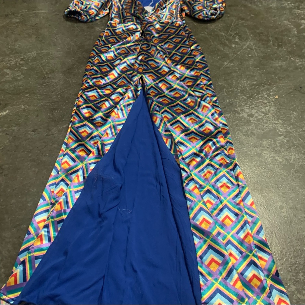 Geometric-Print Dress - Picture 3 of 10